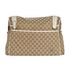 Gucci Supreme Baby Changing Bag, back view